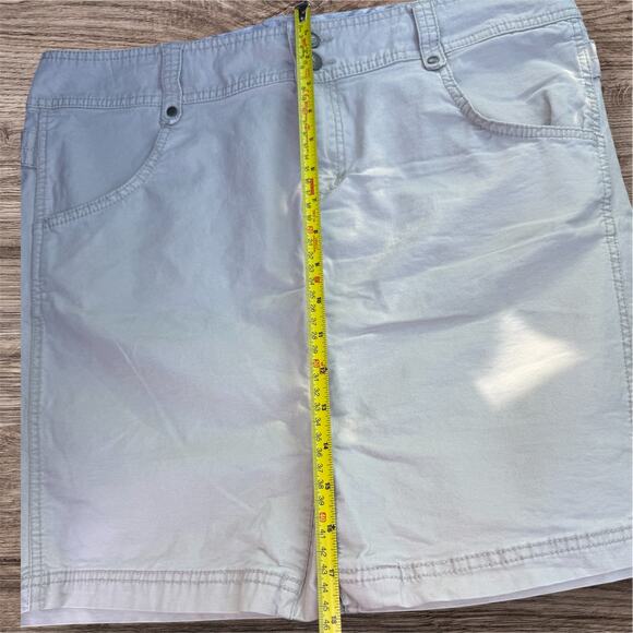 Columbia Women’s Khaki Midi Skirt Y2K Sz 16 - Picture 3 of 8